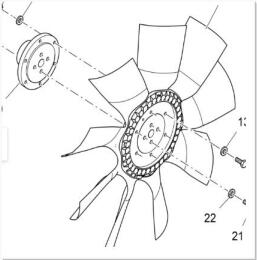 发动机风扇叶#2226830